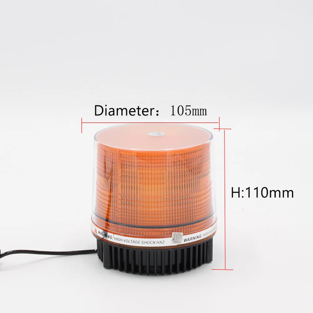 12V-24V LED Strobe Light,  Warning Lights Safety Flashing Strobe Lights with Magnetic for Most Vehicle Trucks Cars