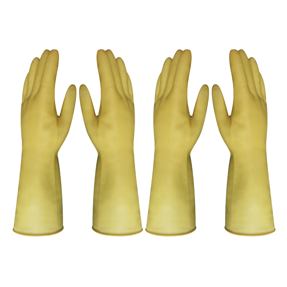 

Waterproof Household Household Kitchen Dishwashing Gloves Gloves For Dish Washing Kitchen Cleaning Laundry S Size