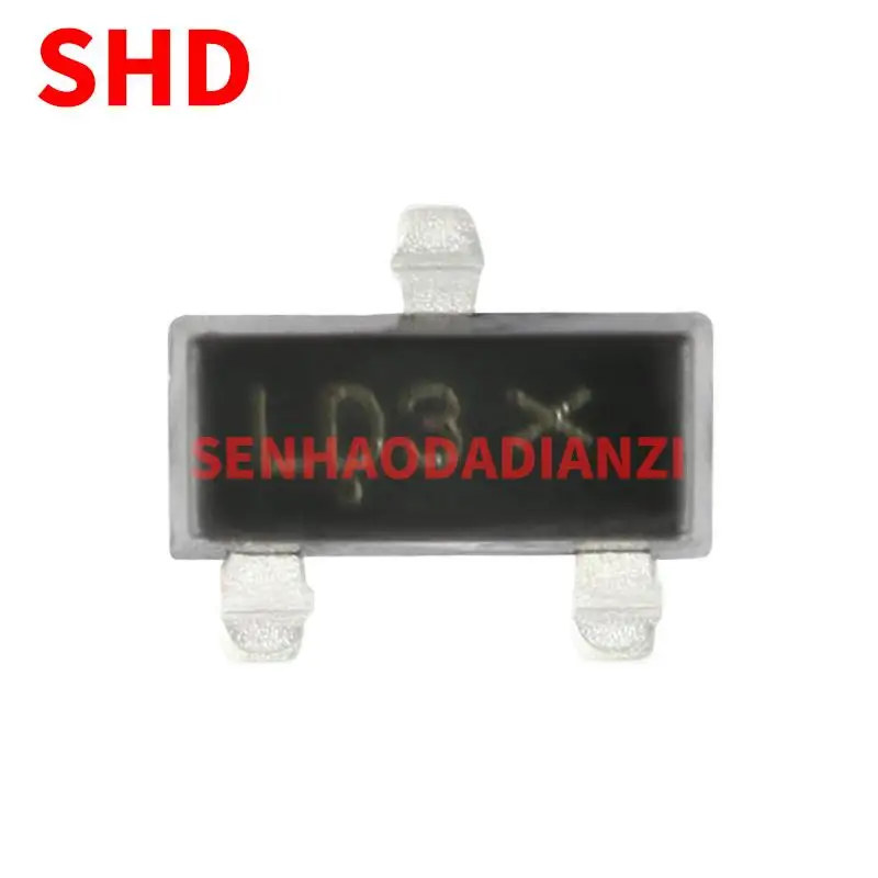 10pcs BAT54SLT1G LD3 SOT-23 30V/200mA 1 Pair Series SMD Schottky Diode Original