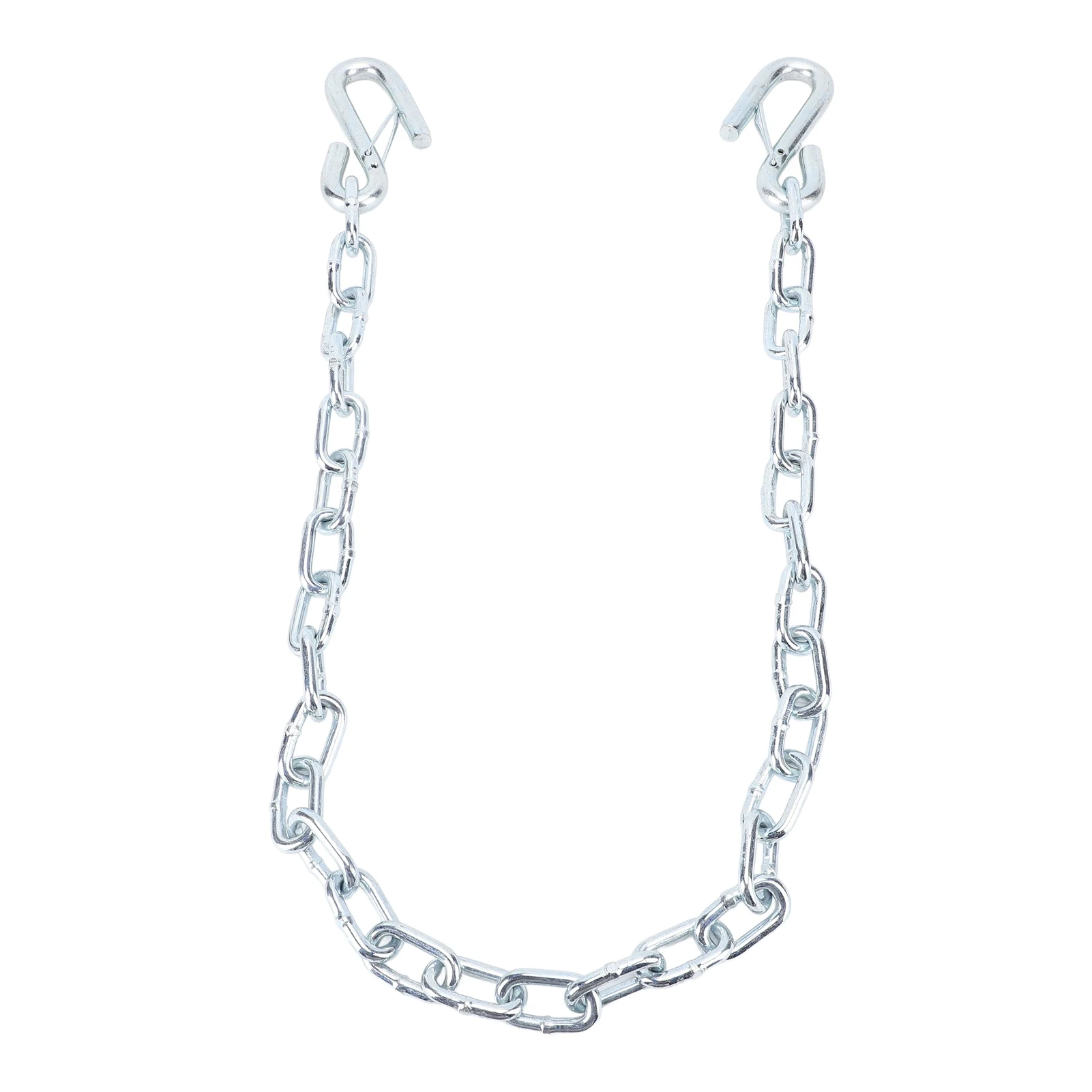 Trailer Safety Chain High Strength 1m Length with S Hooks 3500lbs Capacity Stretch Proof for Trailer RV Universal