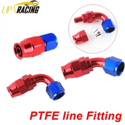 AN6 Swivel Hose End Fitting Straight 45 90 Degree For PTFE Oil Fuel Line JT44