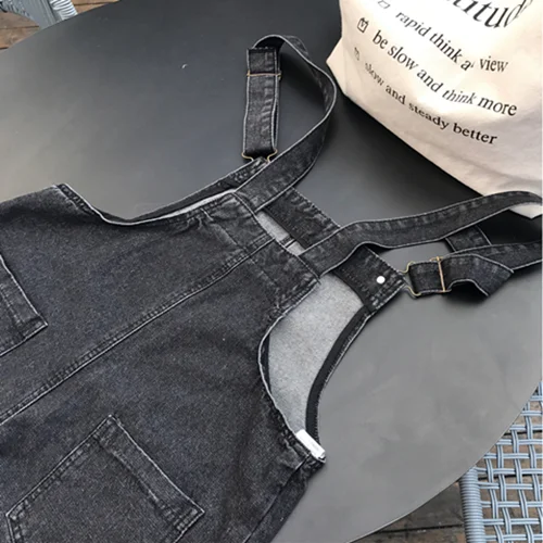 Elegant Jumpsuits Women Women'S Plus Size Overalls Denim Preppy Chic Summer College Comfy Drape Garment Vertical Mori Orangepink