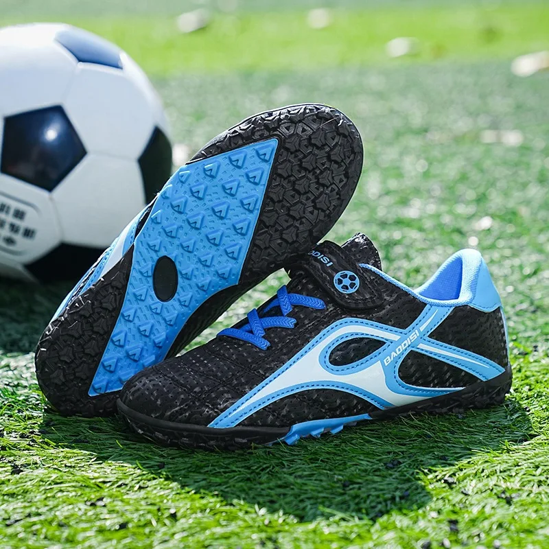 Picture 5: Children's New Football Shoes Broken Nails Long Nails Student Game Soccer Boot for Kids