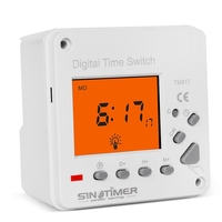 SINOTIMER TM617-1 Intelligent Backlight Large Screen Time Control Switch Timer Panel