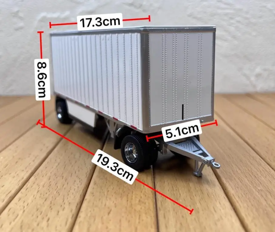1/50 جديد وصول سعر خاص دييكاست شاحنة معدنية مقطورة نموذج شبه مقطورة المشهد تخطيط معرض جمع لعب الأطفال #2