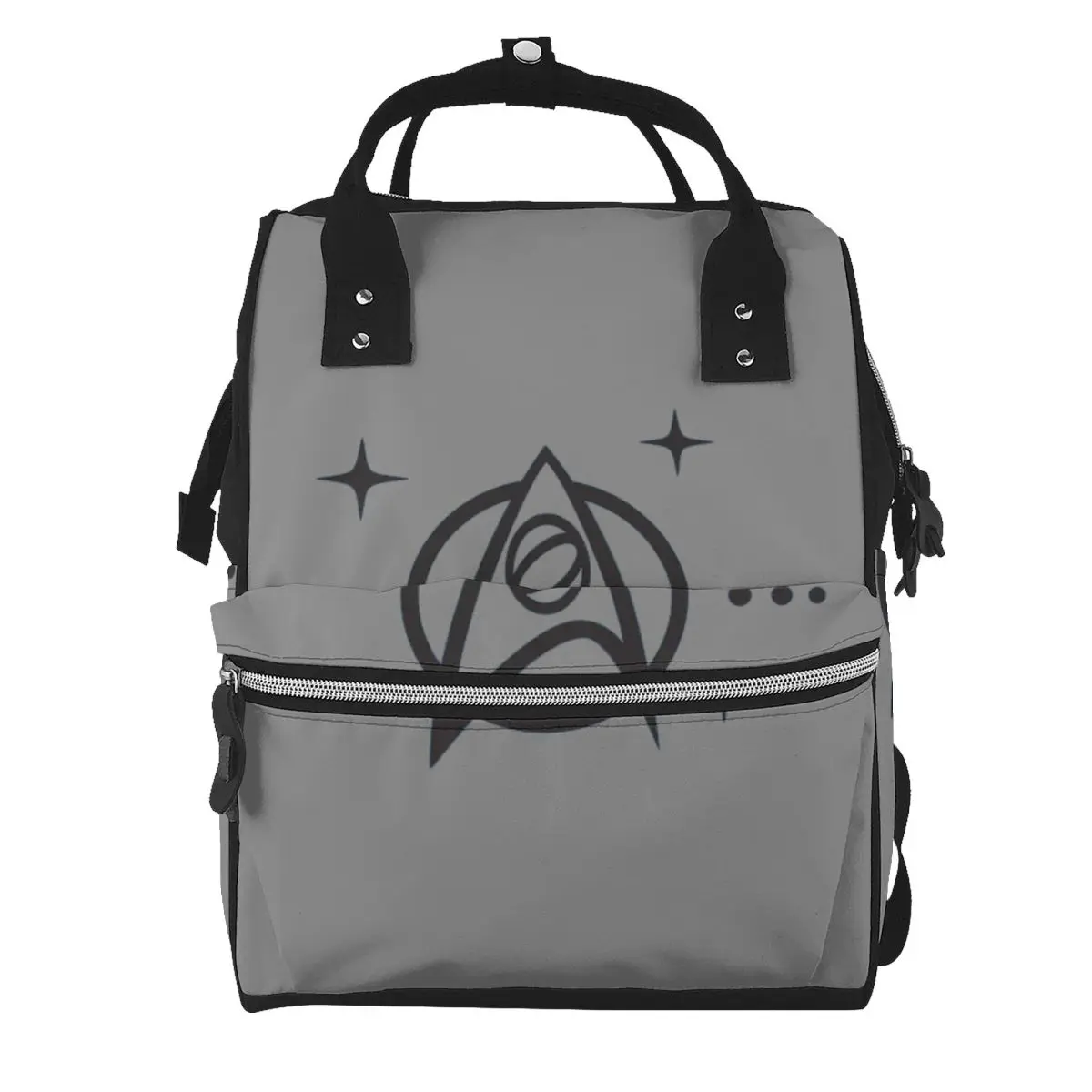 Star Treks Science Fiction TV Series Student Backpack School Bag Hiking Travel Daypack for Men Women Bookbag Shoulder Bags