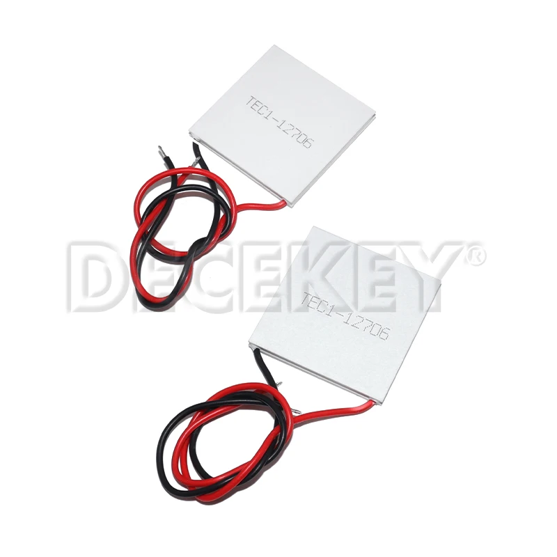 2pcs 12706 12V TEC1-12706 Cooler Peltier 40*40mm Thermoelectric Element Module Cooling Peltier DIY Electronics