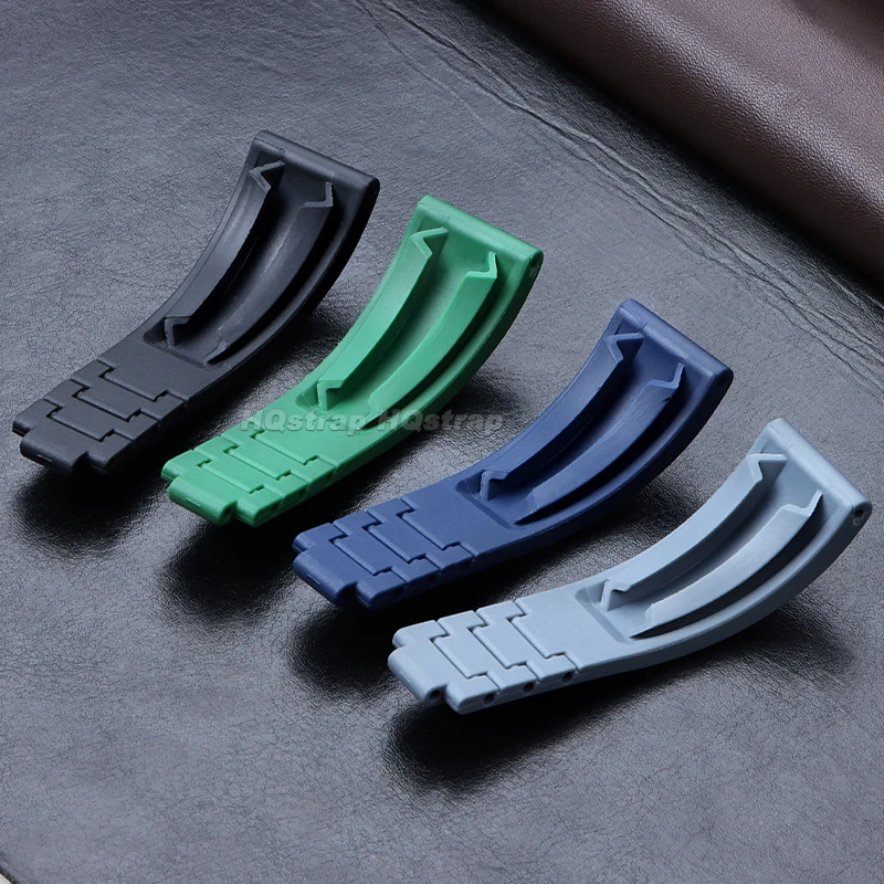 Correa de silicona de 20mm para reloj Rolex, pulsera Universal de alta calidad para Daytona Submariner GMT Yacht-Master