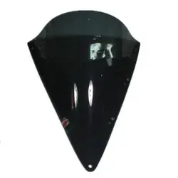 Motorcycle Windscreen Windshields Black For Yamaha FZS600 Fazer 2002-2003