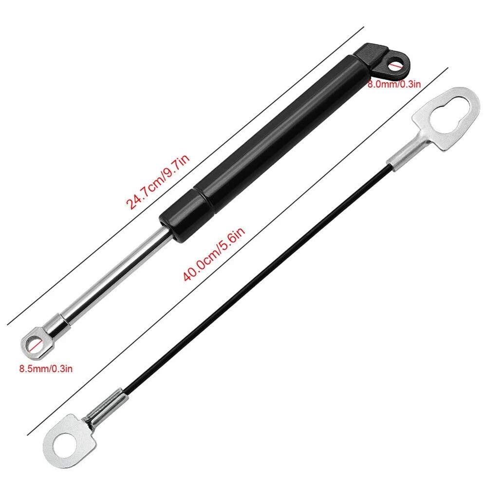 Tailgate Gas Strut Bar Slow Down Shock Damping Support Rod For Toyota Hilux Revo M70 M80 2015-2020 Rear Door Soft Open Assist