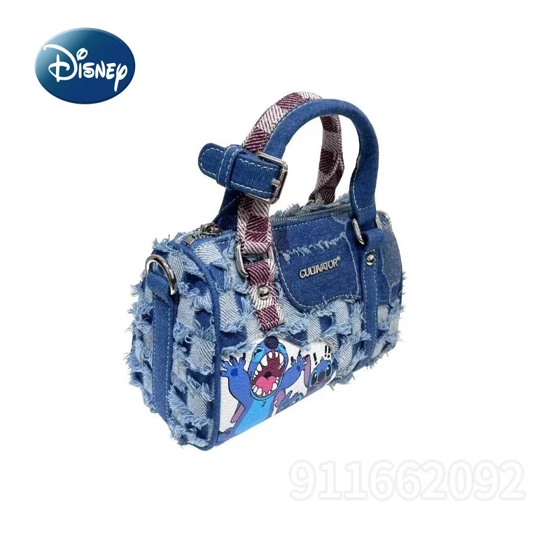 Disney Stitch New Mini Handbag Cartoon Women's Shoulder Bag Personality Fashion Mini Women's Shoulder Messenger Bag High Quality