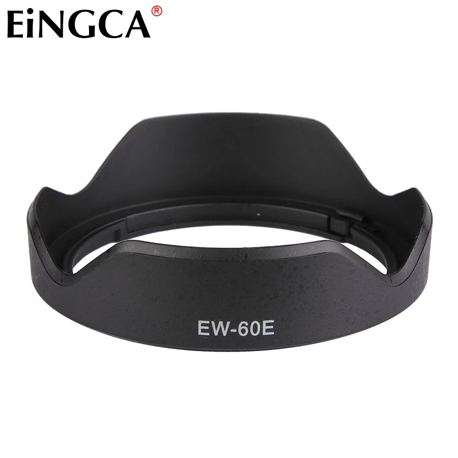 Camera Lens Hood EW-60E Bayonet Mount for Canon EOS M M2 M3 with EF-M 11-22mm f/4-5.6 IS STM 55mm Filter Lens