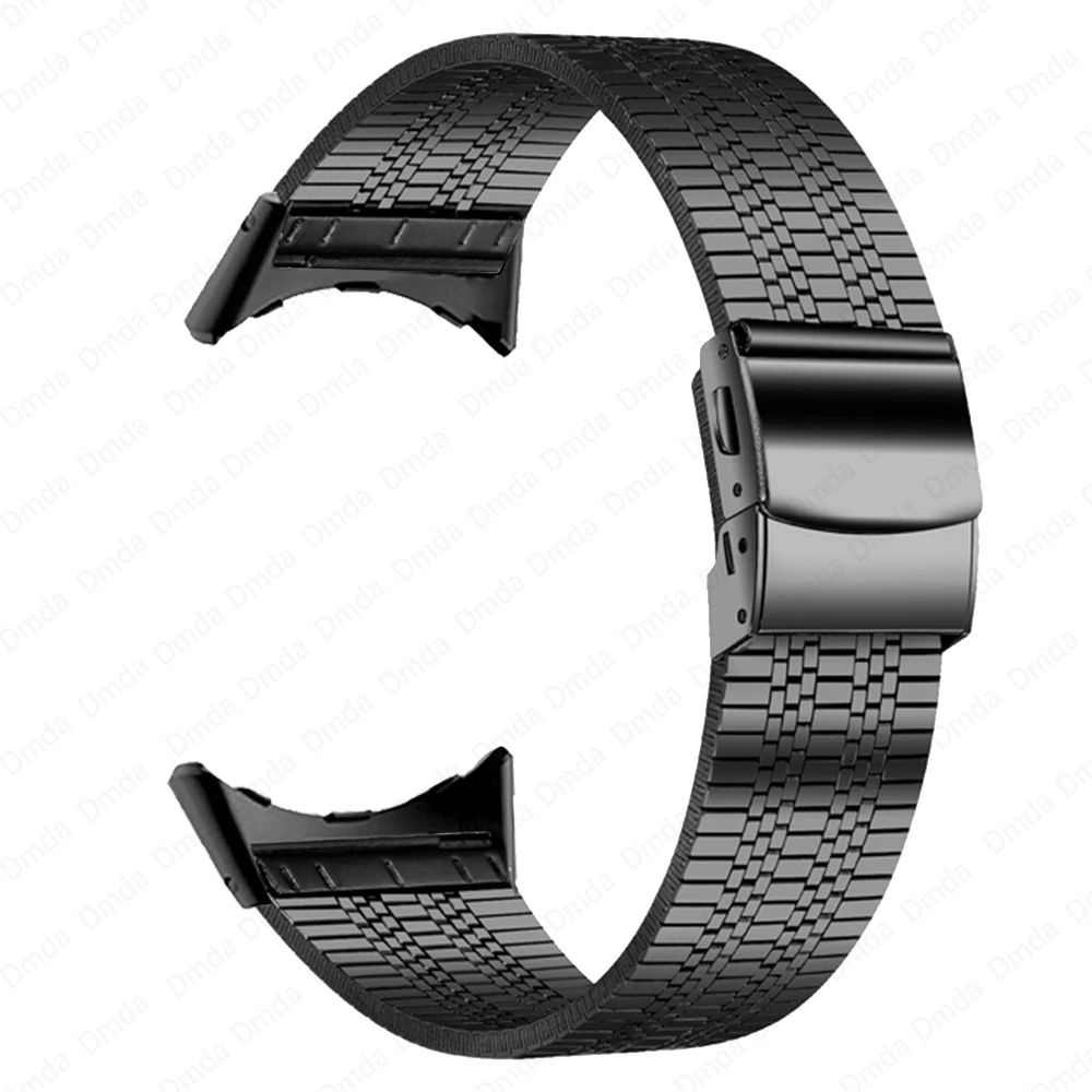 Metal Strap For Google Pixel Watch Band Pixel Watch Active Bracelet Stainless Steel Wrist Watchbands Replacement Belt Accessorie