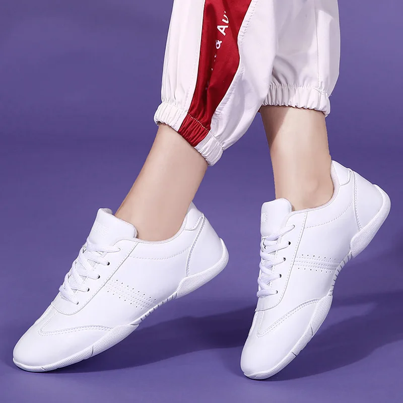 Aerobics Shoes GYM Competition Men Soft Soled Square Dance Special Training Women Cheerleading Fitness Sport Shoes