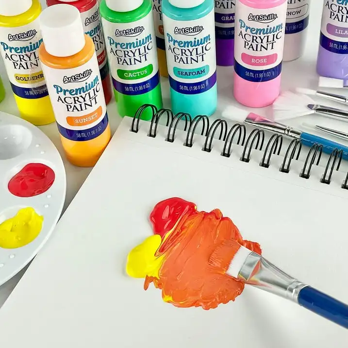 

Акриловая краска ArtSkills Premium, 18 шт.