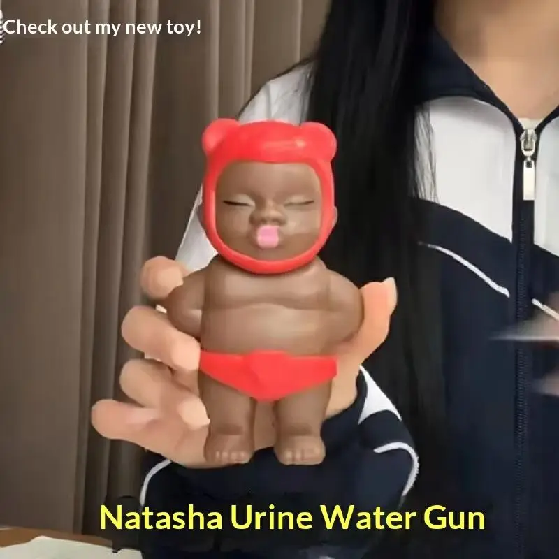 New Product Explosive 14cm Natasha Can Spit Bubbles Without Dating Trendy Toy Decompression Abstract Funny Festival Gifts