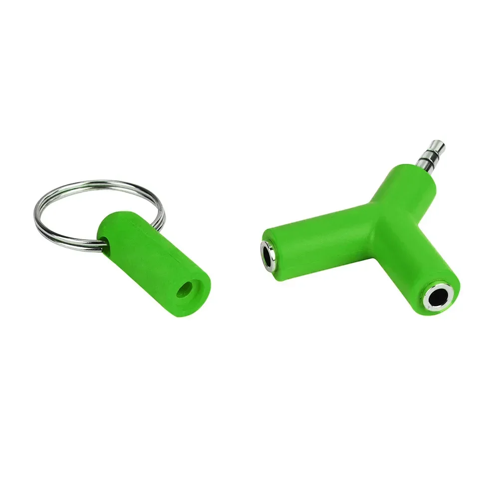 Divisor de áudio y macho para 2 fêmeas m/f 3.5mm, adaptador de cabo estéreo para fone de ouvido, celular, pc mp3 mp4