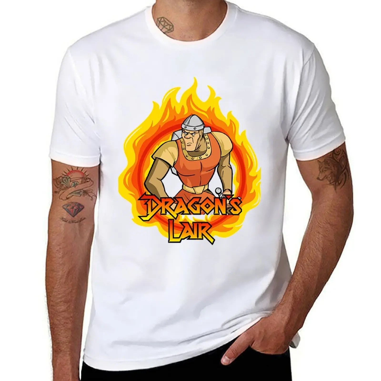 

Essential Lair Dragon&x27;s T-Shirt Casual Loose Daily Wear T-Shirt