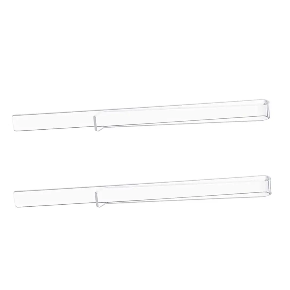 

1Pair Music Score Clip Heavy Duty Waterproof Acrylic Book Fixing Clamp for Sheet Music Stand Page Holder Long Service Life