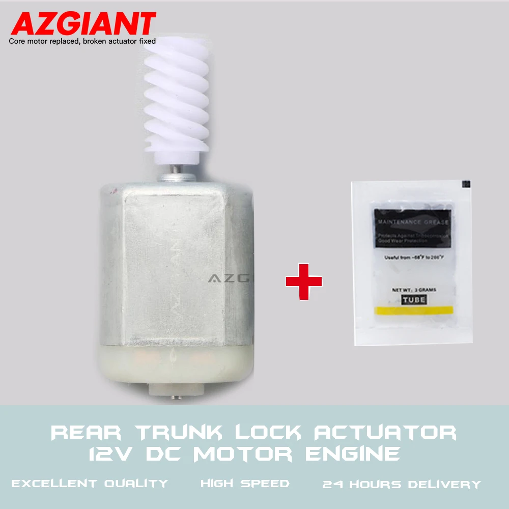 

AZGIANT For Renault Captur Helly Hansen Lock Actuator for Central Locking System Rear Trunk 12V DC Motor Engine Repair Tool