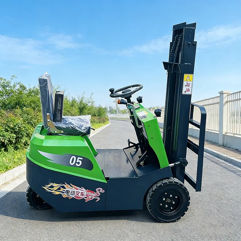 Factory Direct Pricing 0.5t 0.8t 1 Mini Electric Forklifts Heights of 3m 3.5m Suitable for Warehouses and Commercial Logistics