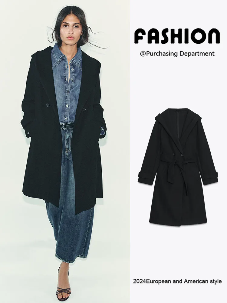 

Новое поступление, мягкое пальто с капюшоном, женская модная осенняя коллекция 30273 70 30273 72, этнический сценический костюм