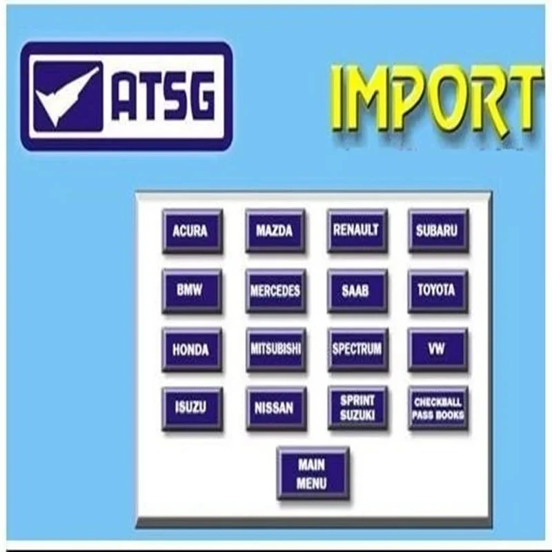 Venda quente! 2024 ATSG-Grupo de Manutenção de Transmissão Automática, Software de Reparação, 2017