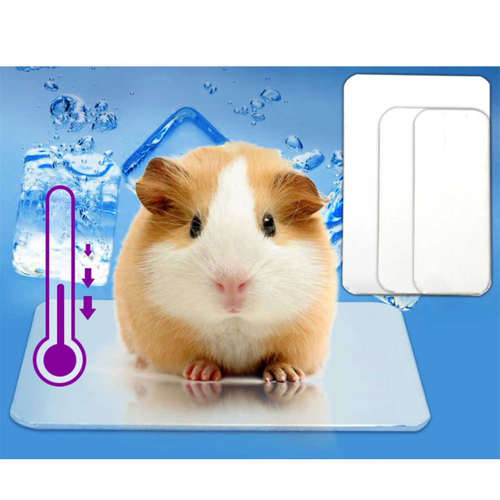

Metal Cooling Plate For Small Pets Hamster Rabbit Guinea Pig Summer Durable Pet Cooling Mat Chinchilla Ferret