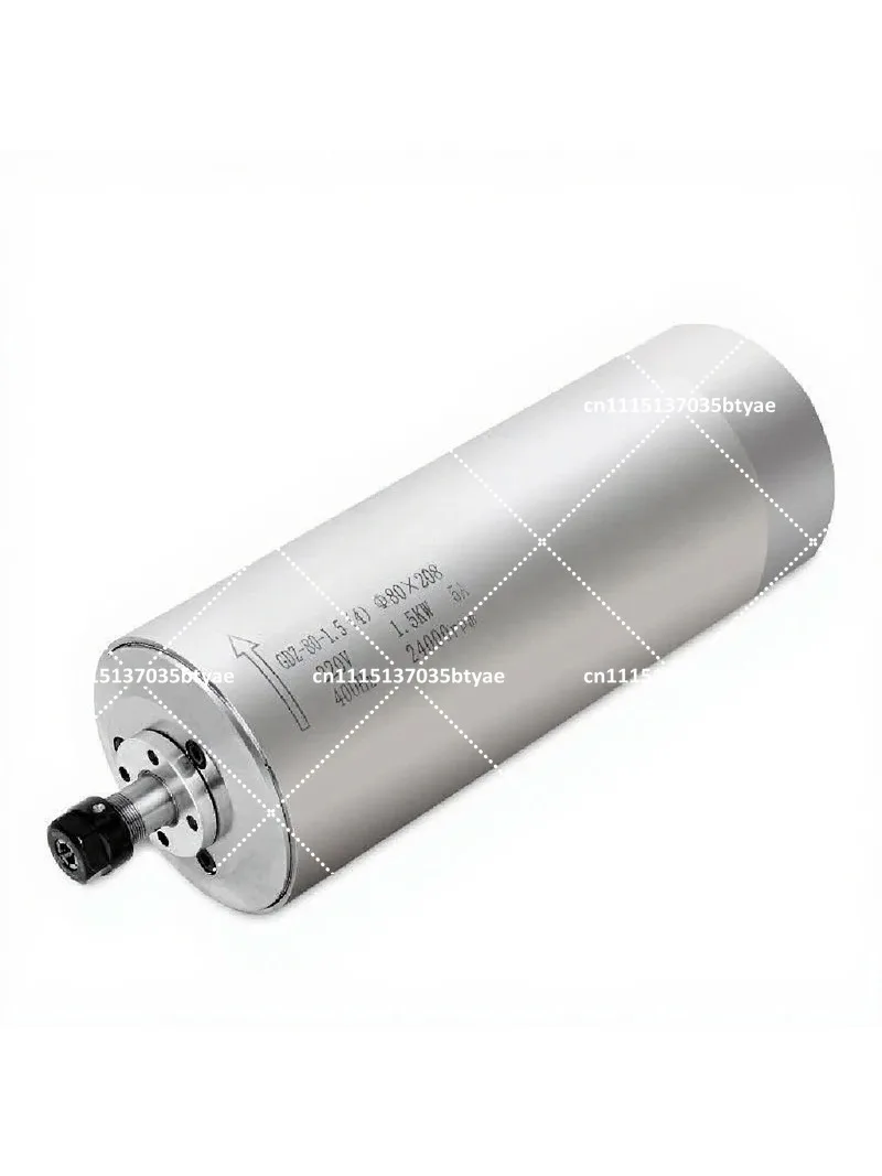 CNC Spindle Motor 1.5KW Water Cooled High Speed Engraving Milling Router Motor for Carving Cutting Processing