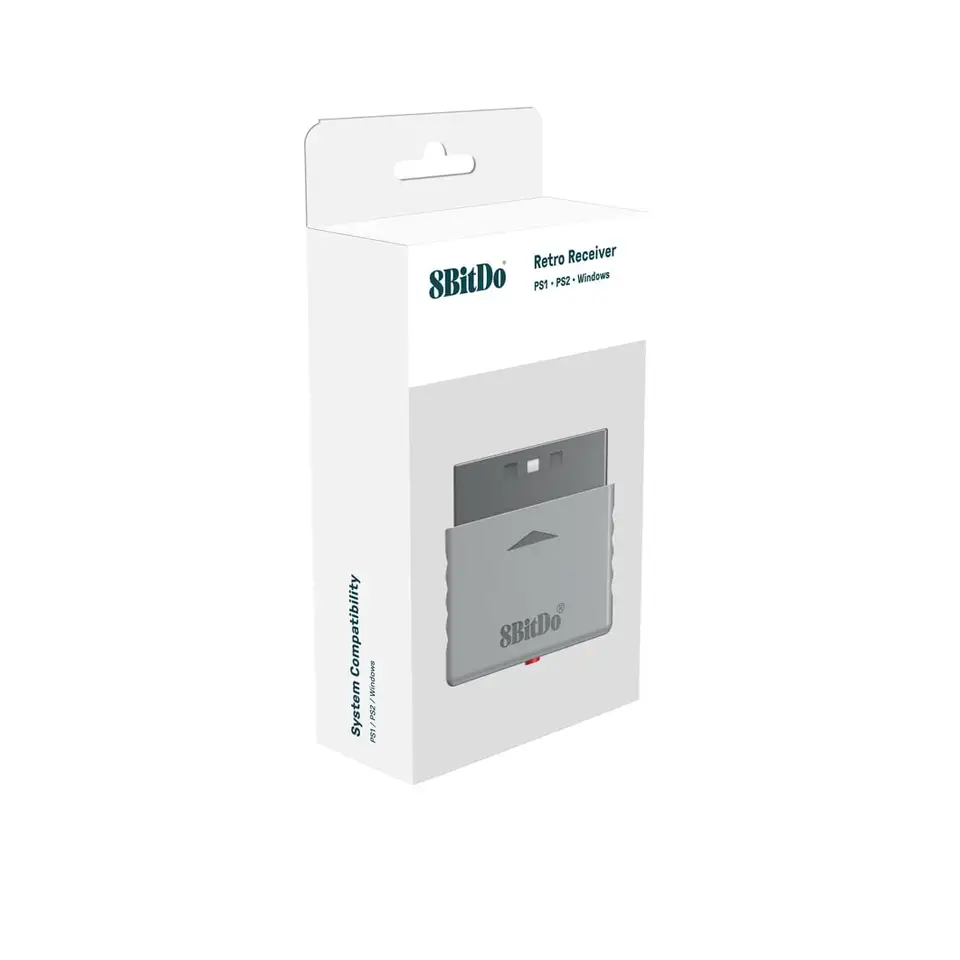 8BitDo Retro Receiver Adapter Dongle for PS1 PS2 Windows Support Xbox Series / Xbox One Controller Switch PS5 PS4 Gamepad - 4