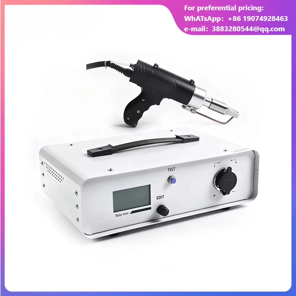 New Devey Ultrasonic Spot Welder 800W 35KHz AC 220V 5.1kg Custom Logo OEM ODM Portable Handheld Plastic Welding Machine