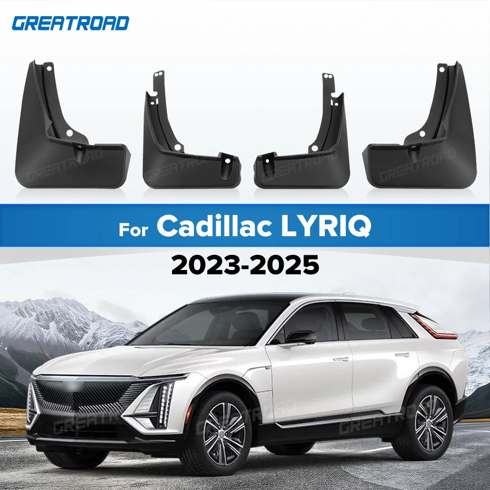 Fender For Cadillac LYRIQ 2023 2024 2025 Mudflaps Splash Guards Mudguards Mud Flaps car Accessories