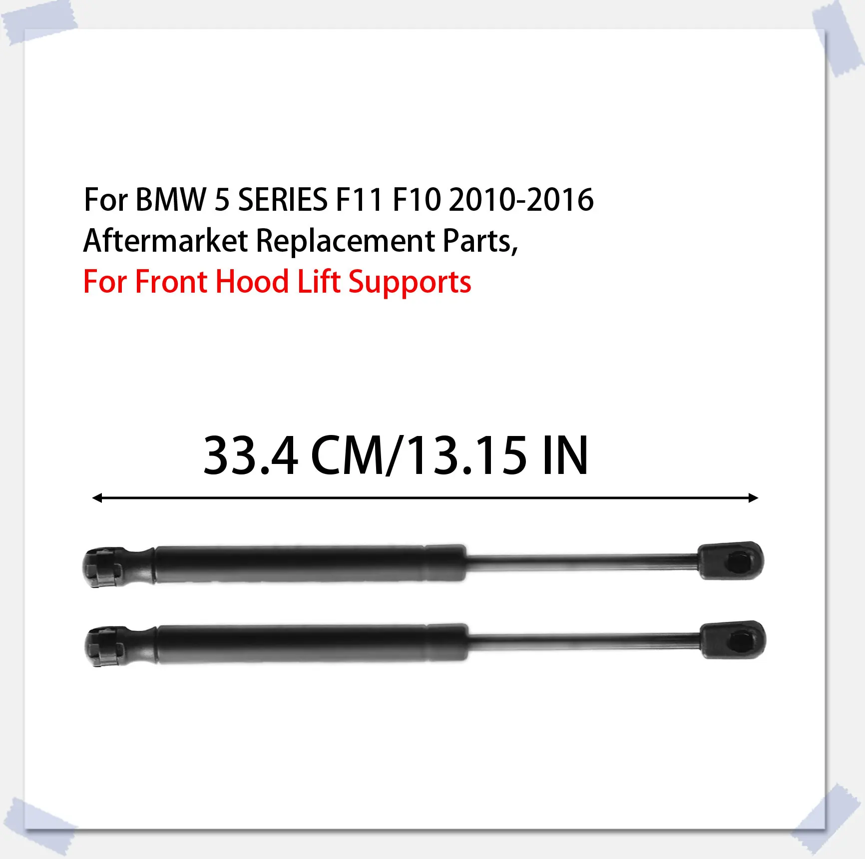 2pcs BONNET GAS SUPPORT STRUTS For BMW 5 SERIES F11 F10 4881653 2010-2013-2016