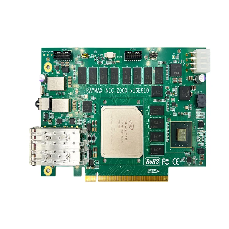 بطاقة واجهة الشبكة PCle 14W 25GbE محول الخادم ثنائي المنفذ xSmartNIC-500-BIW بطاقة واجهة الشبكة