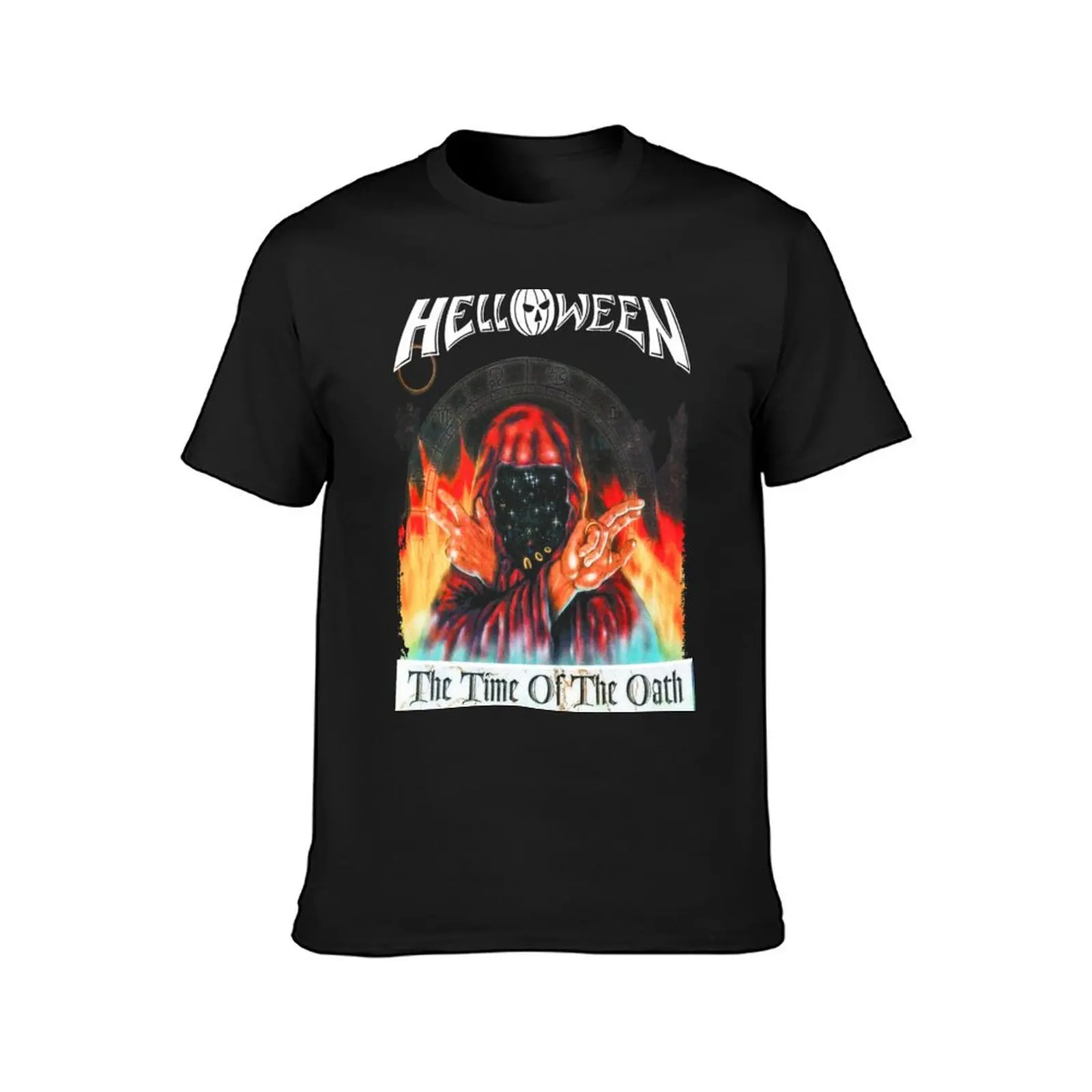 Helloween - The Time of the Oath T-Shirt Blouse customs anime designer t shirt men