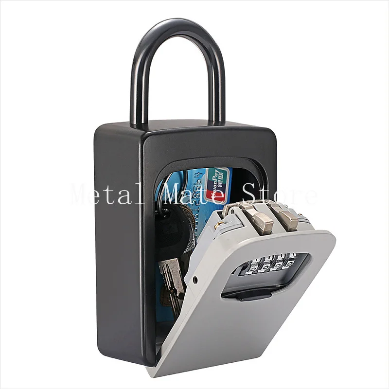 hanging-metal-shell-wall-mounted-two-installation-methods-padlock-key-password-box