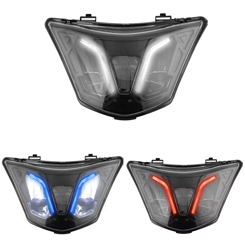 Motorcycle LED Headlight Fairing 12V for Yamaha LC135/EX135 V2 V3 V4 V5 V6V7Headlamp Dirt Bike Moto Enduro Motocross Accessories