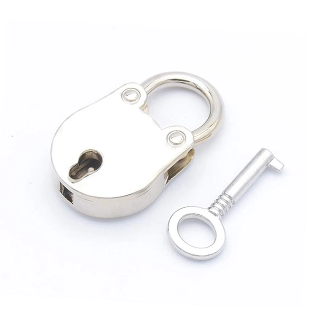 Antique Style Vintage Cute Bear Shape Travel Decorative Wedding Mini with Key Hardware Archaize Padlock Bear Head Lock Locks