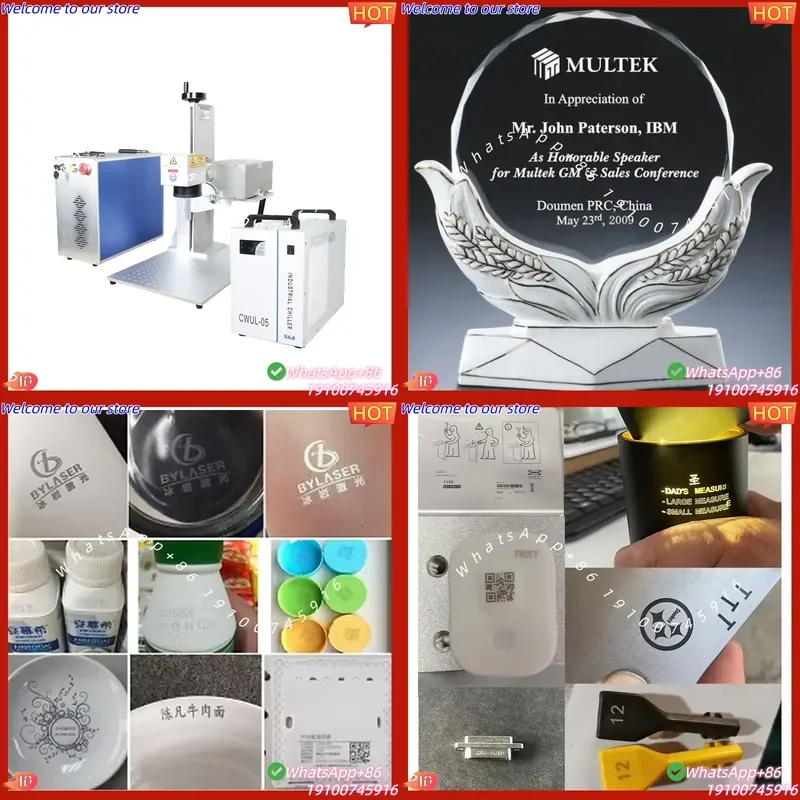 CE Certificate 3w Uv Marking Machine Engraving for Spectacle Lens Glasses Bottle Plastic Wood With Rotating