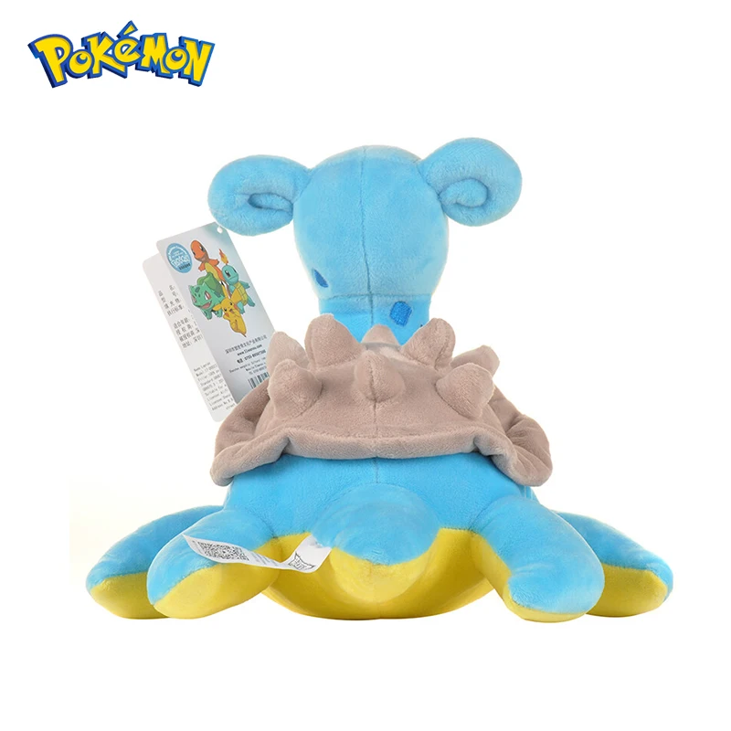 Pokemon Kawaii Lapras Wypchane zabawki Kreskówka i uroczy Sprit wodny Pluszowe lalki Poduszka do rzucania Prezent urodzinowy dla dzieci Przyjaciele