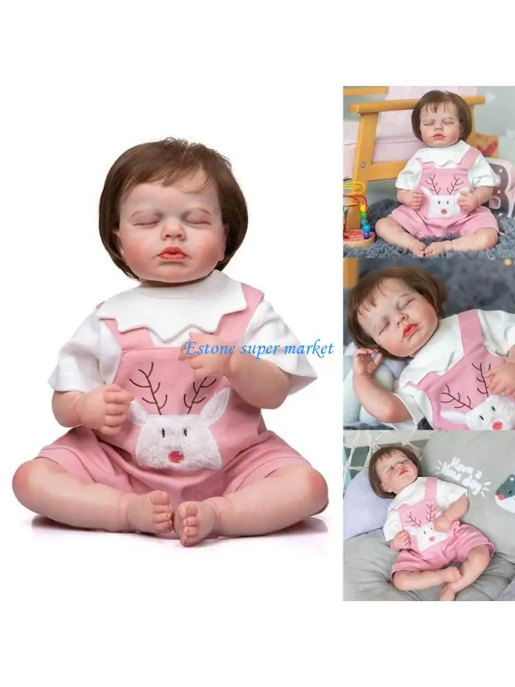 090B 49CM Toy Interactive Stuffed for Doll Nursery Room & for Doll Ac