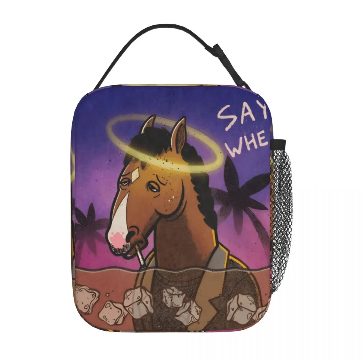 

Термосумка для обедов Say When BoJacks Horsemans, портативный контейнер для еды, сумка-холодильник, ланч-бокс, сумка для бенто для колледжа и активного отдыха