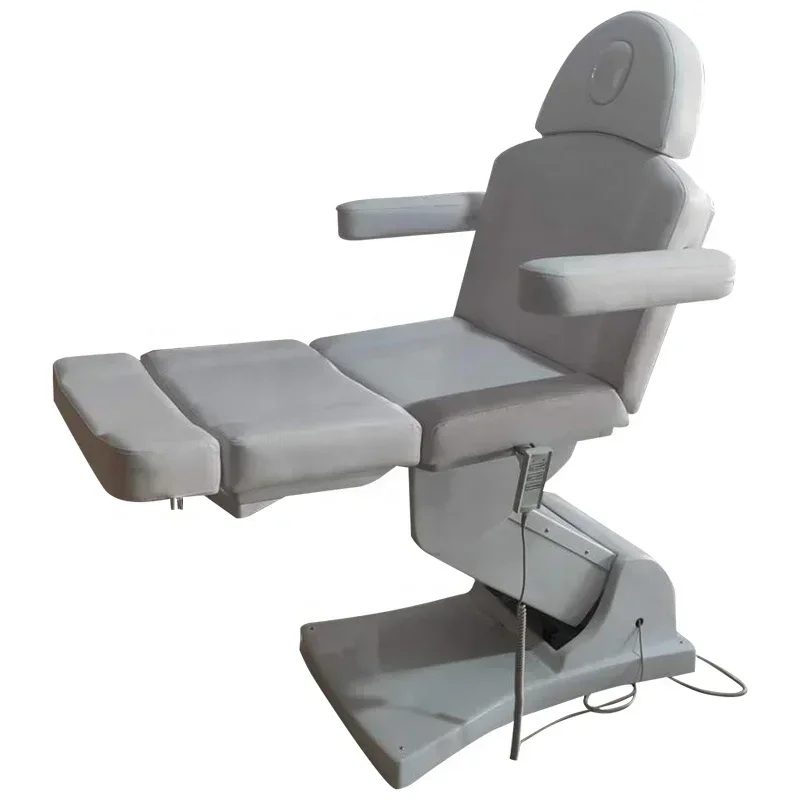 Foshan Factory Hot Sale Modern Cheap White Beauty Salon 3/4 Motor Massage Electric Beauty Bed