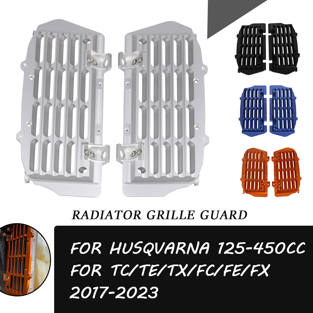 For Husqvarna 125 150 250 300 350 400 450 TC TE TX FC FE FX 2023 Radiator Grille Guard Grill Cover Protector Mesh Accessories