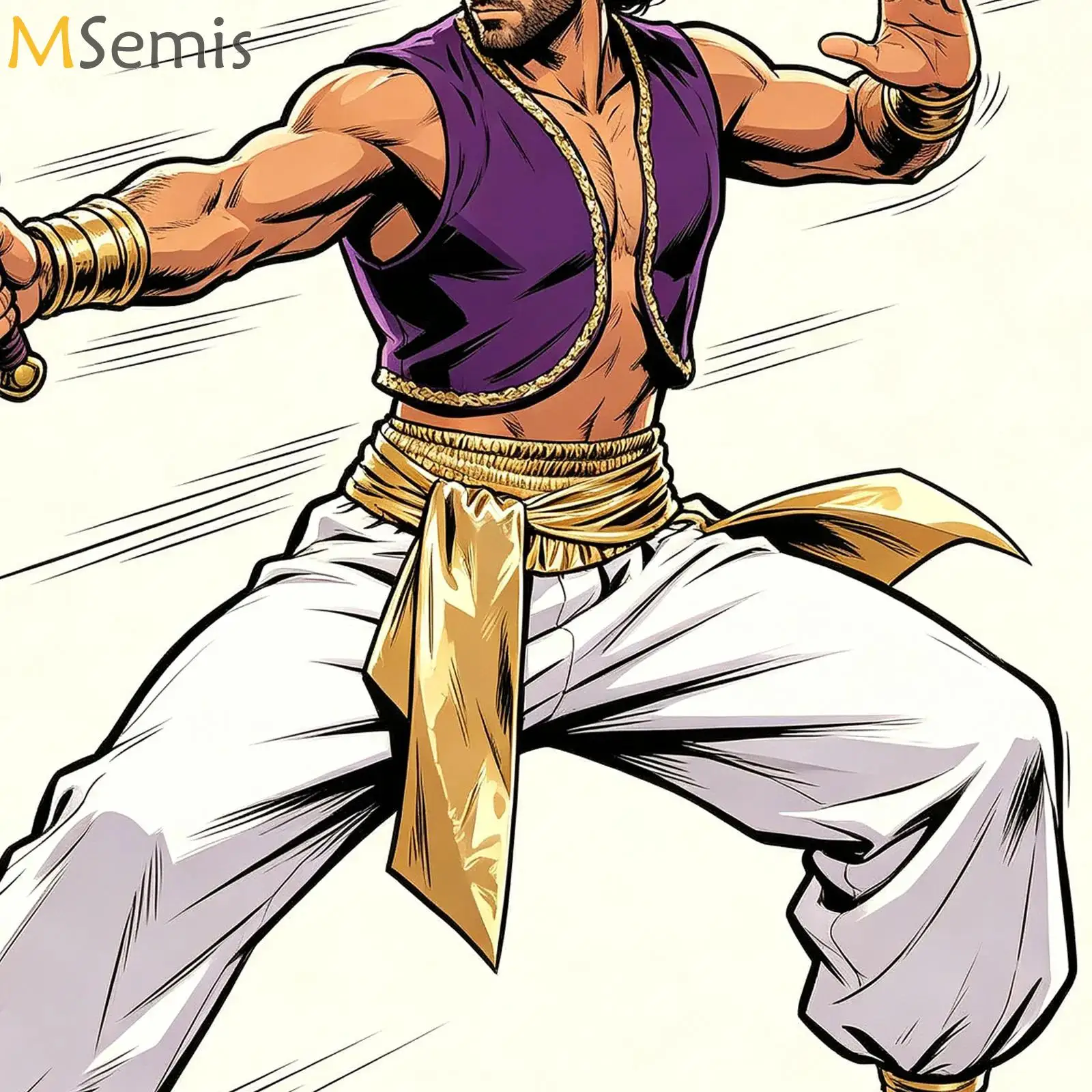 Disfraz de Aladín para hombre, disfraz de príncipe árabe, chaleco, pantalones Harem, traje para fiesta temática de Halloween, ropa de escenario para carnaval