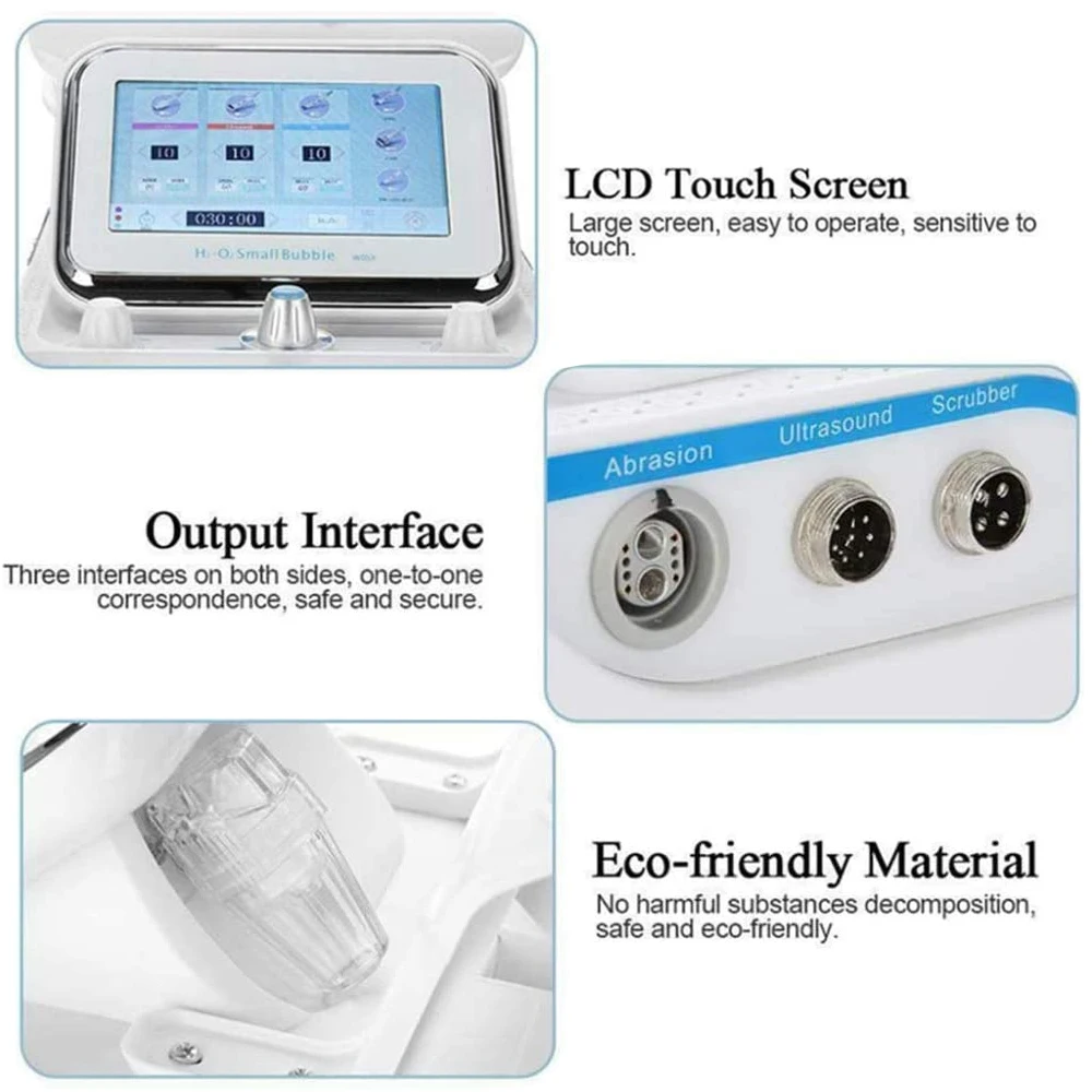 전문 하이드로 바이오 리프팅 페이셜 스크럽, 산소 클렌징 리프팅, 미세 박피술 뷰티 머신, 스파 살롱 장치
