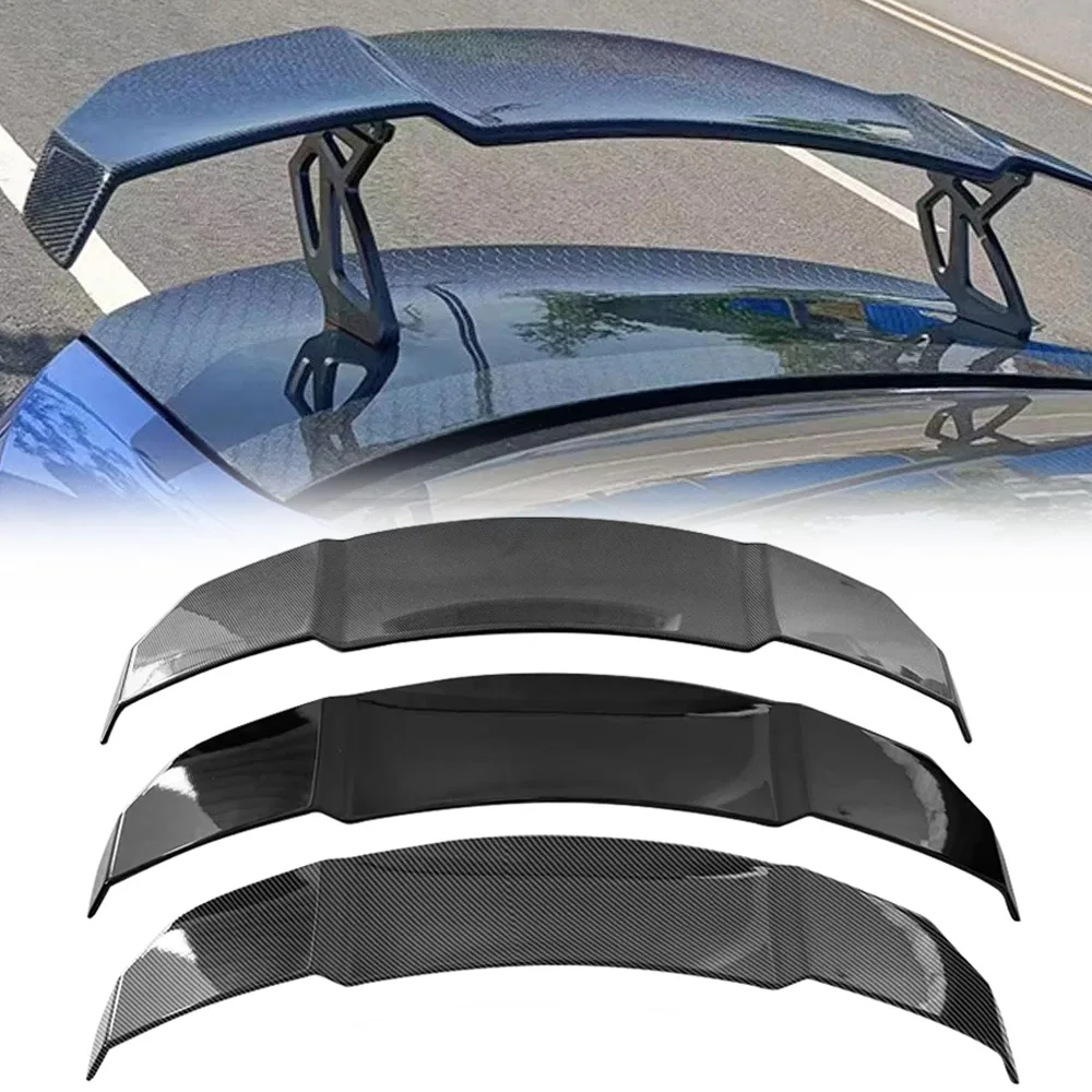 Car Trunk Rear Lip Wing Tail FIN 140cm Universal ABS material Refit Spoiler for Porsche Cayenne 718 Cayman Boxster Accessories