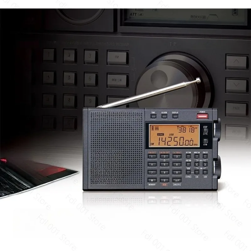 Portable World Band Radio | SSB Reception & Programmable Memory | High-Performance Receiver