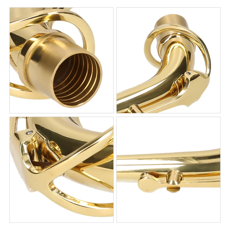 Alto Saxophone Neck Brass Bend Neck Sax Replacement Part Sax Accessory