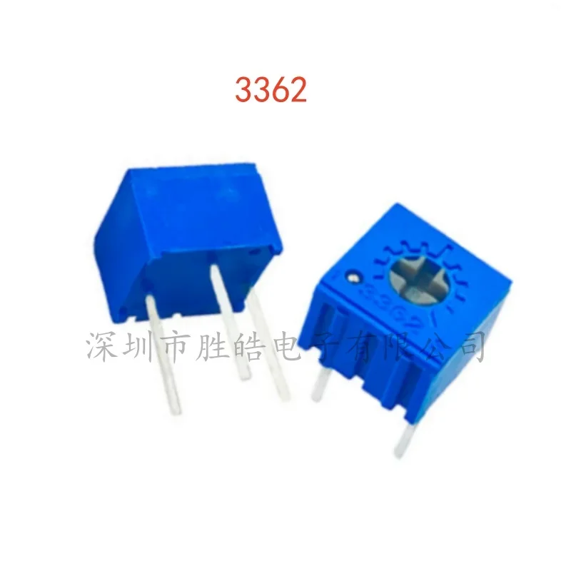 

(10PCS) NEW 3362P Resistance 101 201 501 102 202 502 103 3362 500R 1K 2K 5K 10K 20K 50K 100K Trimpo Trimmer Potentiometer